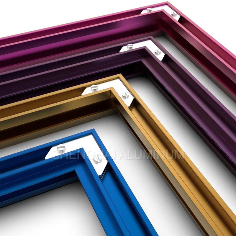 Deep processing of aluminum picture frames series