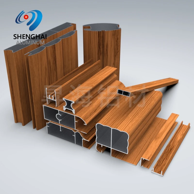 Natural woodGrain full-aluminium furniture profile series