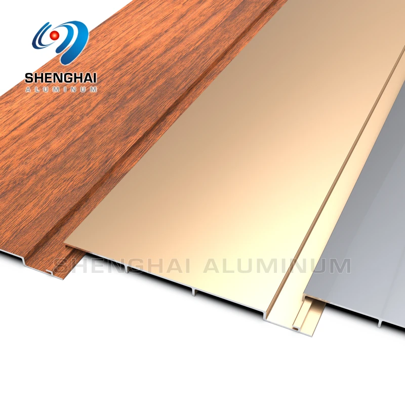 Wall panels aluminium profile series